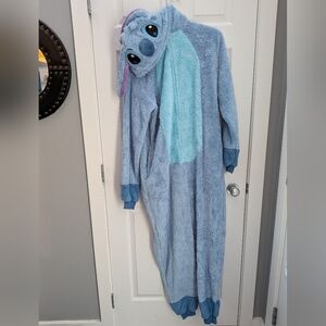 Blue Stitch Onesie